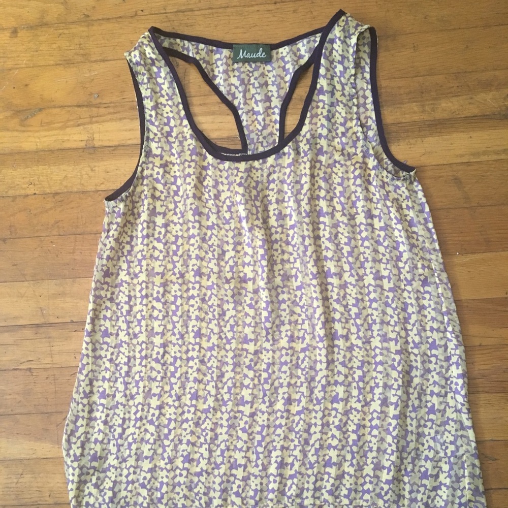 Silk Flowy Floral Top